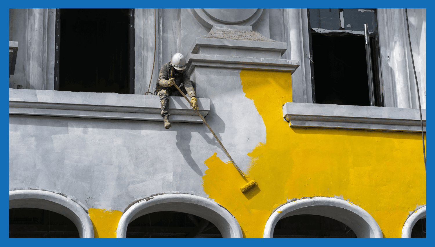 concrete painting techniques