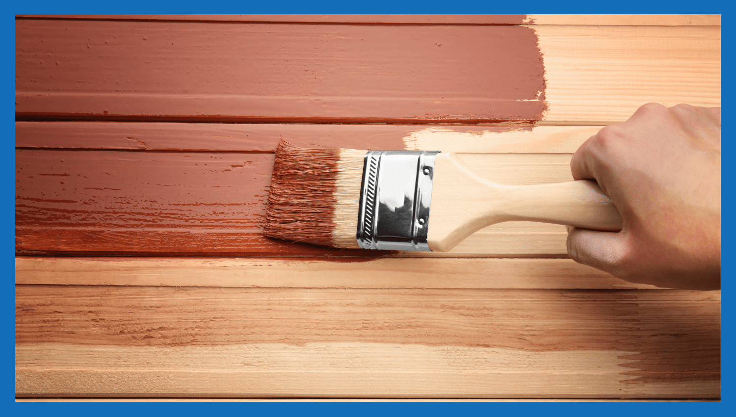 wood painting technique