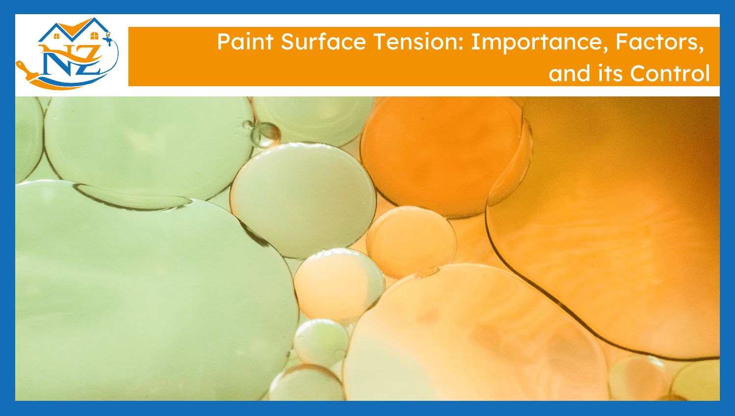 paint surafce tension